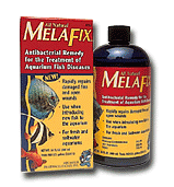 Mela Fix for fin rot tropical fish disease